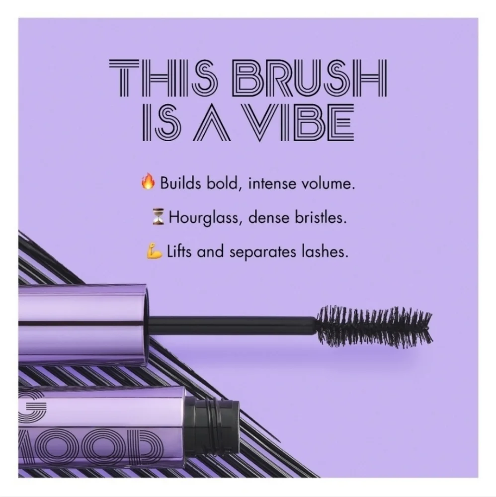 e.l.f Big Mood Mascara Mega Volume & Lifting Mascara Pitch Black 0.3 fl Oz